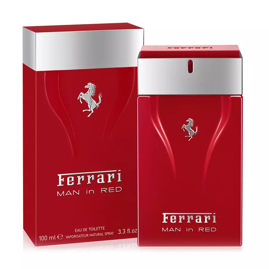 scentube Ferrari-Man-In-Red-Eau-De-Toilette-100ml-For-Men