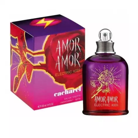 scentube Cacharel-Amor-Amor-Electric-Kiss-Eau-De-Toilette-100ml-For-Women